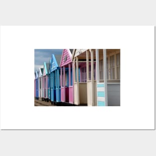 Southwold Beach Huts East Suffolk England UK Posters and Art